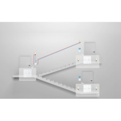 Przełącznik zasilania Sonoff wireless 433MHz smart wall switch T2EU1C-RF (1-channel)