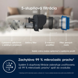 Odkurzacz pionowy Electrolux ES52HB25SH