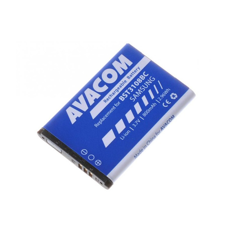 Bateria Avacom dla Samsung X200, E250 Li-Ion 3,7V 800mAh ( AB463446BU)