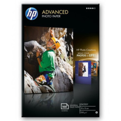 Fotopapír HP Advanced Photo Paper, lesklý, 10 x 15cm, bez okraj, 100 listů, 250 g/m2