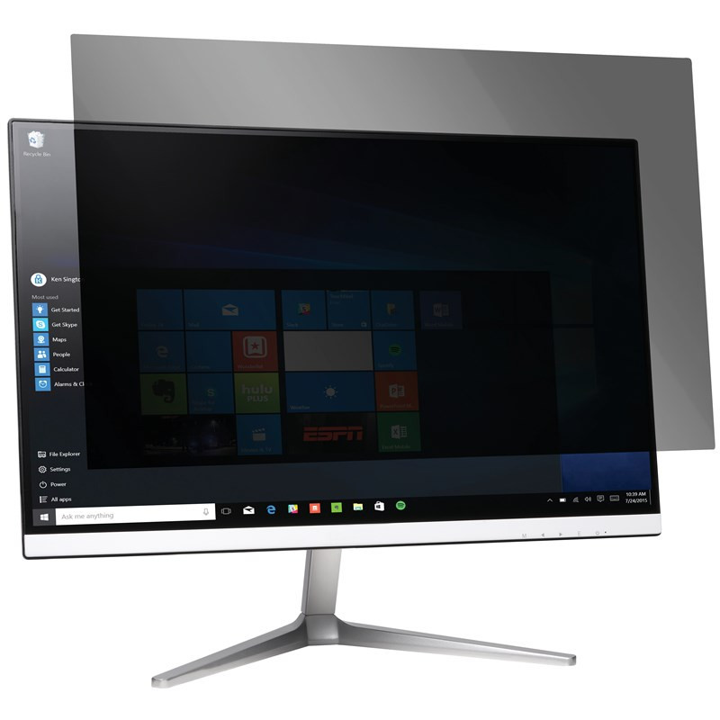 Prywatny filtr KENSINGTON pro monitor 21,5" Wide (16:9), dvousměrný, odnímatelný