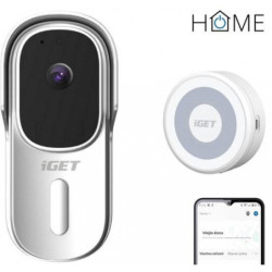 Wideodzwonek do drzwi iGET HOME Doorbell DS1 + Chime CHS1