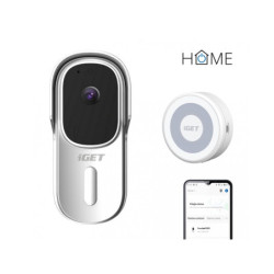 Wideodzwonek do drzwi iGET HOME Doorbell DS1 + Chime CHS1