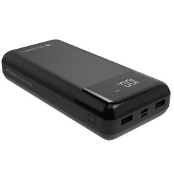 Powerbank GoGEN 30000mAh, USB-C PD 20W, LCD