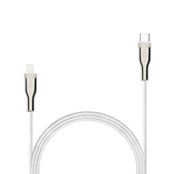 Kabel FIXED USB-C/Lightning s podporou PD, MFi, 1,2m