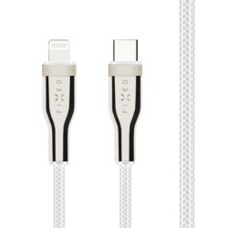 Kabel FIXED USB-C/Lightning s podporou PD, MFi, 1,2m