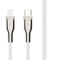 Kabel FIXED USB-C/Lightning s podporou PD, MFi, 1,2m