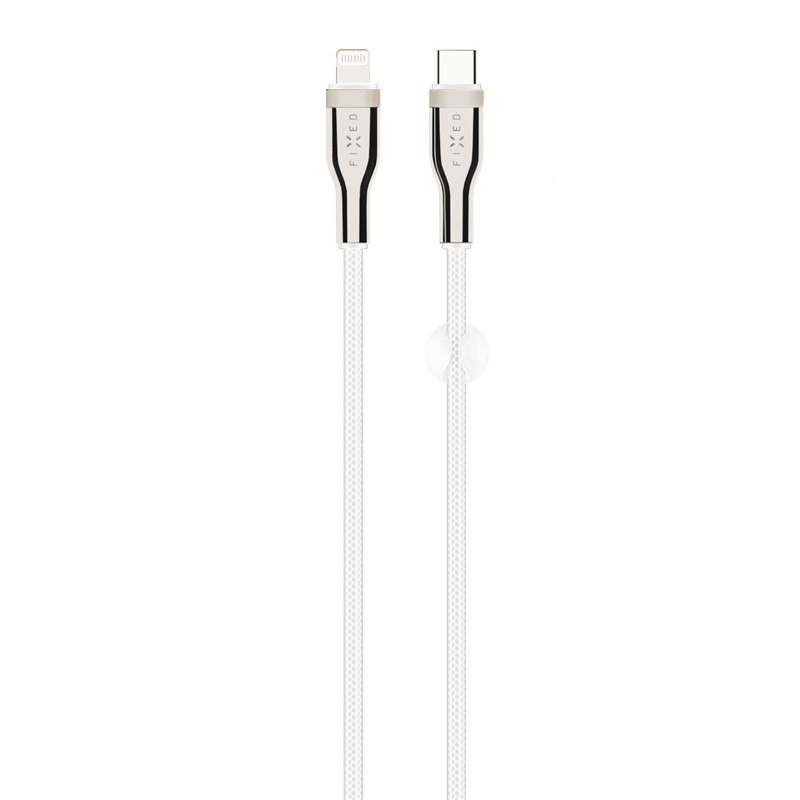 Kabel FIXED USB-C/Lightning s podporou PD, MFi, 1,2m