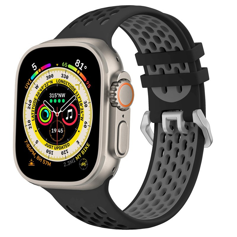 Pasek wymienny CubeNest Silicone Sport na Apple Watch 42/44/45/Ultra 49 mm