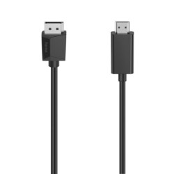 Kabel Hama DisplayPort/HDMI, UHD/4K, 1,5 m