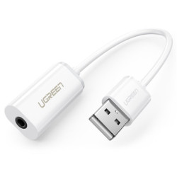 Redukcja UGREEN USB/3,5mm Jack