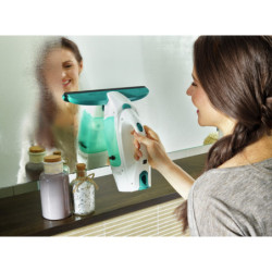 Čistič oken Leifheit Window Cleaner + tyč 43 cm + mop na okna