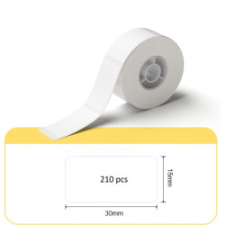 Papierowa taśma ciągła Niimbot RP 15x30mm 210ks pro D11 a D110