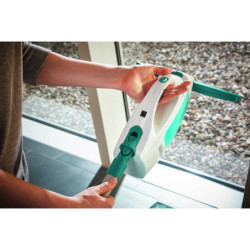 Čistič oken Leifheit Window Cleaner + tyč 43 cm + mop na okna