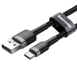 Kabel Baseus Cafule USB/USB-C, 3A, 1m