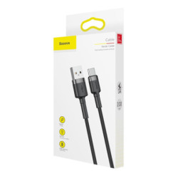 Kabel Baseus Cafule USB/USB-C, 3A, 1m