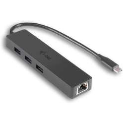 Hub USB i-tec USB-C/3x USB 3.0 + LAN