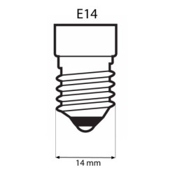 Żarówka LED EMOS mini globe, 5W, E14, teplá bílá