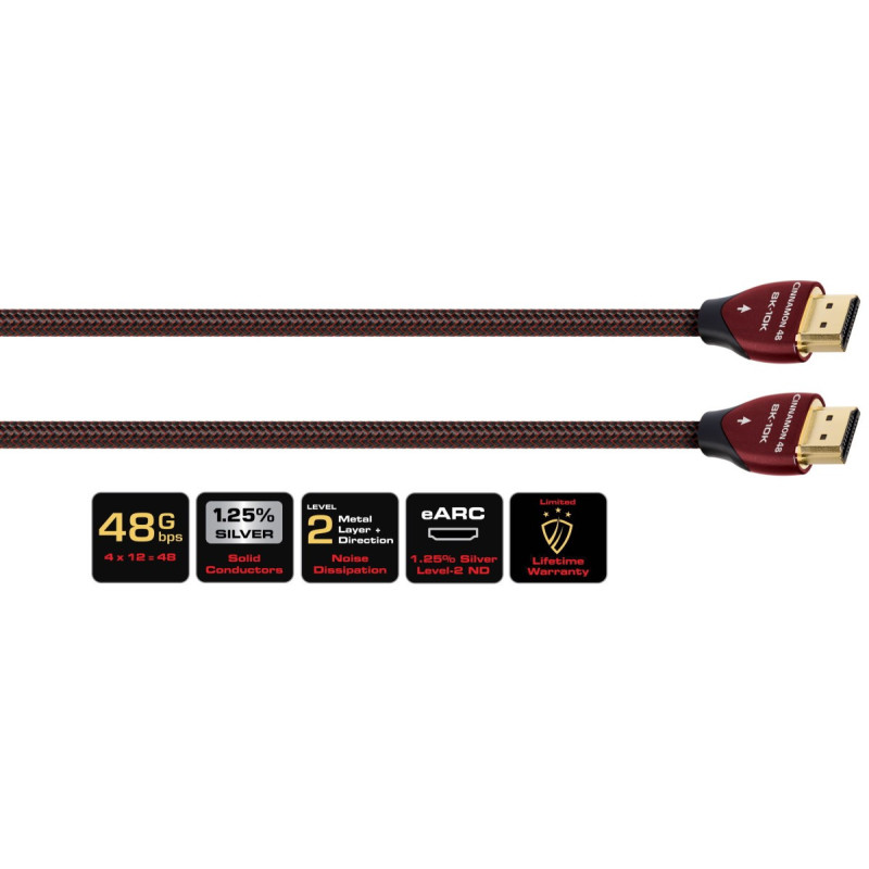 Kabel AUDIOQUEST HDMI 2.1 Cinnamon 48, 3 m