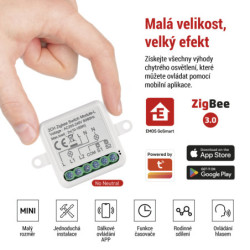 Moduł EMOS GoSmart spínací IP-2104SZ, ZigBee, 2-kanálový