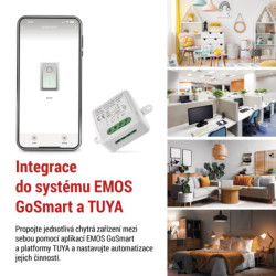 Moduł EMOS GoSmart spínací IP-2101SZ, ZigBee, 1-kanálový