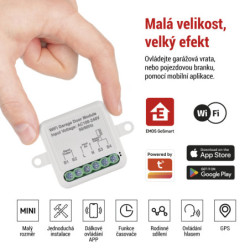 Moduł EMOS GoSmart pro ovládání garážových vrat IP-2131SW, Wi-Fi