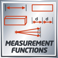 Dalmierz laserowy Einhell TC-LD 50