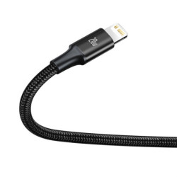 Kabel Baseus Rapid Series 3v1 USB-C (Micro USB/Lightning/USB-C) PD 20W 1,5m