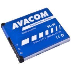 Bateria Avacom pro Nokia N95, E65, Li-Ion 3,6V 1000mAh ( BL-5F)