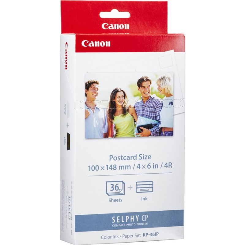 Papier fotograficzny Canon KP36IP,10x15 cm, 36 listů pro Selphy