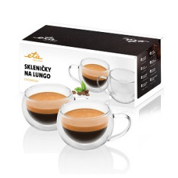 Szklanki do lungo ETA 5180 91010, 160 ml, 2szt