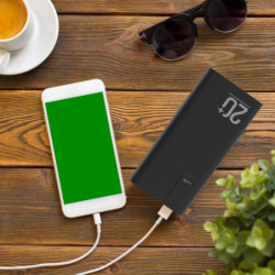 Powerbank WG 20000 mAh + PD USB-C 20W + QC 3.0 22,5W