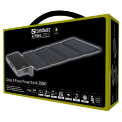 Powerbank Sandberg Outodoor Solar 25 000mAh 4x panel