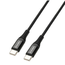 Kabel GoGEN USB-C / USB-C, 2m, opletený