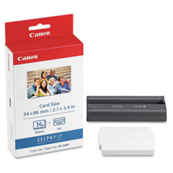 Papier fotograficzny Canon KC-36IP, 86x54 mm, 36 listů pro Selphy