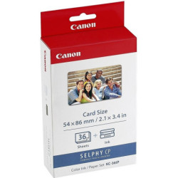 Papier fotograficzny Canon KC-36IP, 86x54 mm, 36 listů pro Selphy