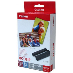 Papier fotograficzny Canon KC-36IP, 86x54 mm, 36 listů pro Selphy