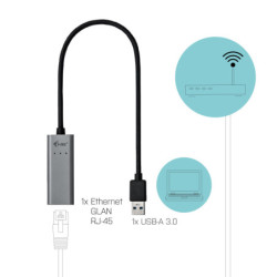 Karta sieciowa i-tec USB 3.0/RJ45