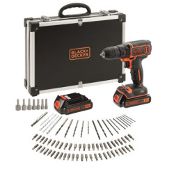 Wiertarka śrubokręt BLACK+DECKER BDCDC18BAFC-QW (z baterią)