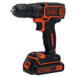 Wiertarka śrubokręt BLACK+DECKER BDCDC18BAFC-QW (z baterią)