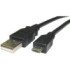 Kabel AQ Micro USB - USB 2.0 A, M/ M, 1 m