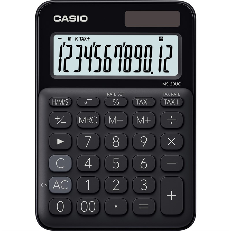 Kalkulator Casio MS 20 UC BK