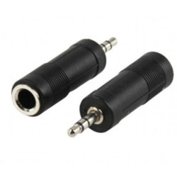 Redukcja AQ 6,3 mm jack / 3,5 mm jack M/M