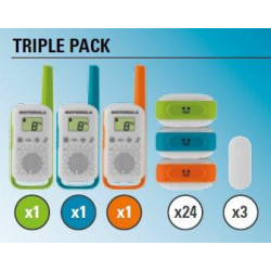 Krótkofalówki Motorola Phones TLKR T42 - Triple Pack