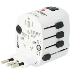 Adapter podróżny SKROSS PRO World & USB, 6,3A max.