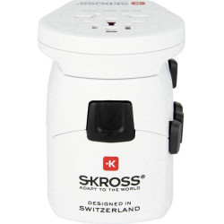 Adapter podróżny SKROSS PRO World & USB, 6,3A max.