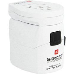 Adapter podróżny SKROSS PRO World & USB, 6,3A max.