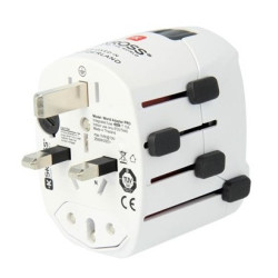 Adapter podróżny SKROSS PRO World & USB, 6,3A max.