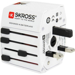 Adapter podróżny SKROSS MUV USB, univerzální pro 150 zemí