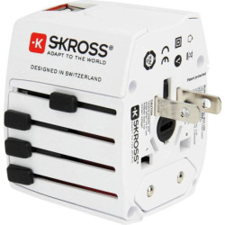 Adapter podróżny SKROSS MUV USB, univerzální pro 150 zemí